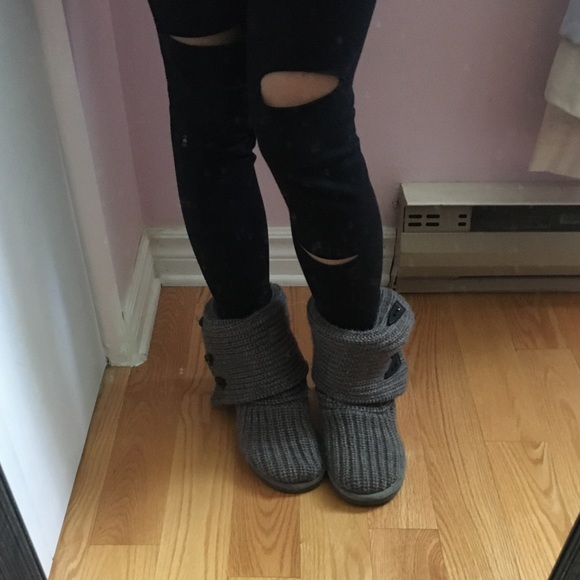 🐻 Bearpaw Women's Knit Tall Mid-Calf Wool Boot - Picture 9 of 13